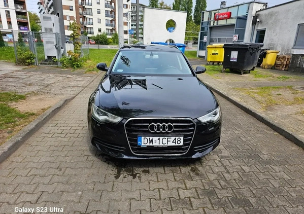 Audi A6 cena 43800 przebieg: 327444, rok produkcji 2013 z Wrocław małe 37